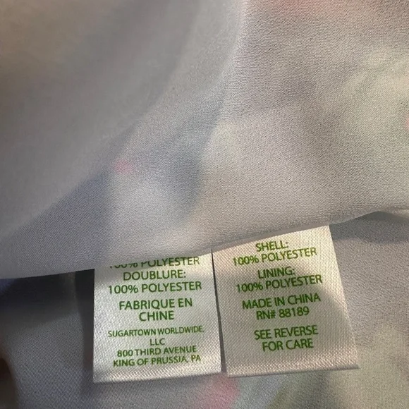 Lilly Pulizter Going Coastal Kassia dress Size 0 - Picture 7 of 9